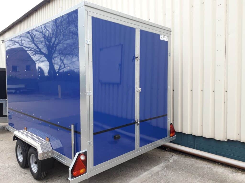 GB Twin Axle Braked Box Trailer