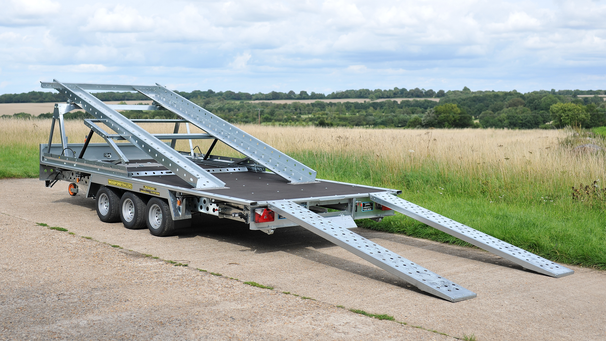 Flatbed Trailer Double Deck