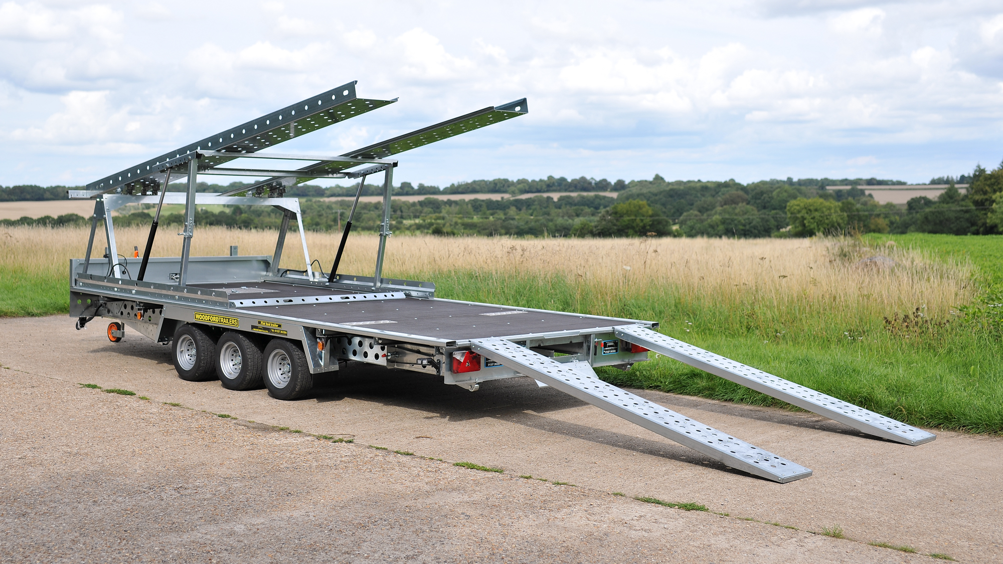 Flatbed Trailer Double Deck